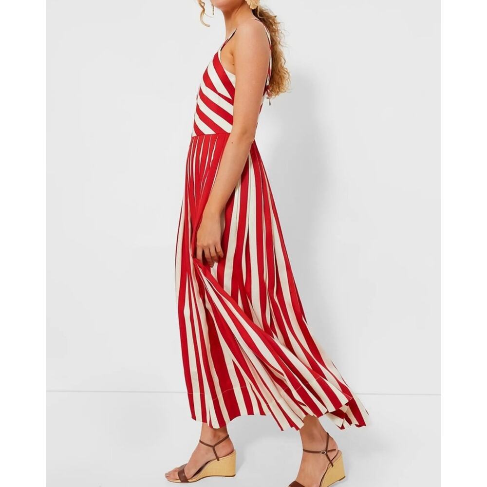 TUCKERNUCK Red Rouge Stripe Laina Dress NWT Size XXL - Picture 2 of 9
